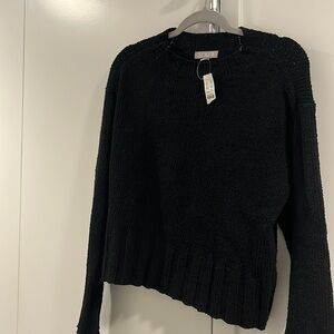 NWT JCREW Black Sweater
